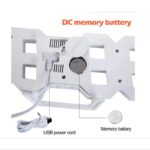 ساعت رومیزی دیجیتال مدل هوشمند عددی