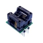 سوکت برد تبدیل SOP8 به DIP8 مدل OTS-20-1.27-01