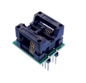 سوکت برد تبدیل SOP8 به DIP8 مدل OTS-20-1.27-01