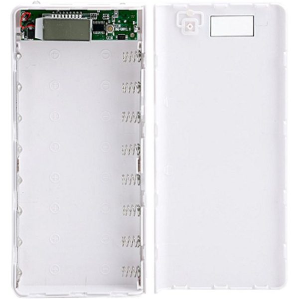 کیس پاوربانک 8 تایی به همراه برد LCD دار