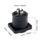 فیش اسپیکون پنلی مادگی (نصبی)