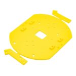 شاسی ربات پلاستیکی دو شاخ 145x177mm