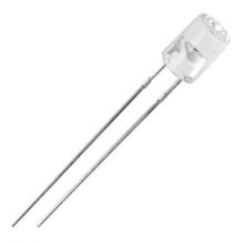 دیود فرستنده مادون قرمز قطر 5mm سر تخت بسته 100 عددی