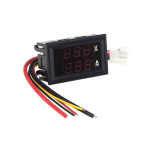 ماژول ولتمتر و آمپرمتر DC روپنلی 10 آمپر 0v-100v قرمز