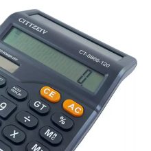 ماشین حساب مشکی مدل CT-160-120