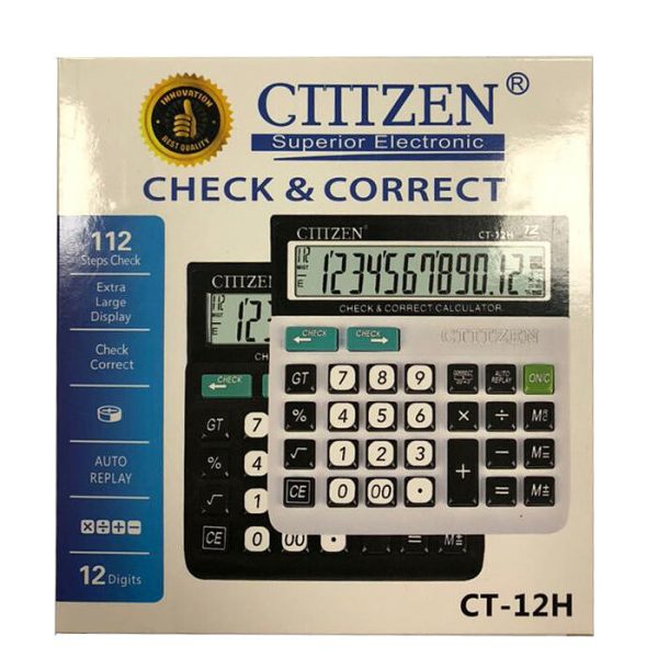 ماشین حساب سیتیزن مدل CT-12H