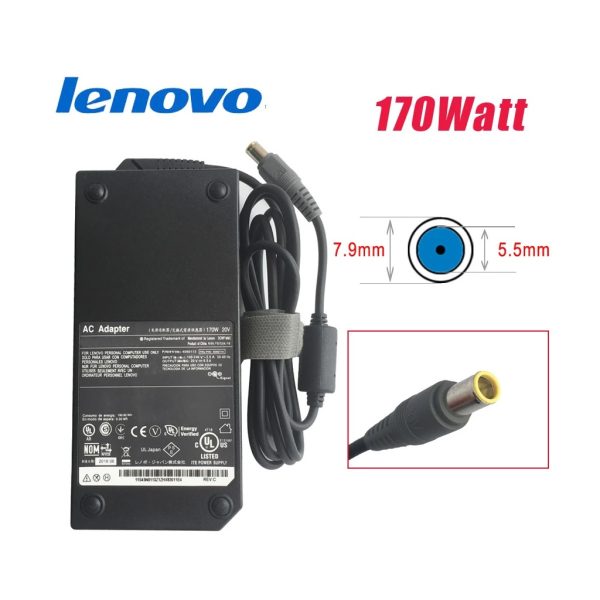 آداپتور و شارژر لپ تاپ لنوو LENOVO 20V / 8.5A استوک