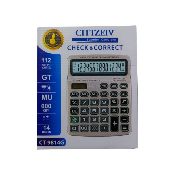 ماشین حساب CITTZEIV مدل CT-9814G