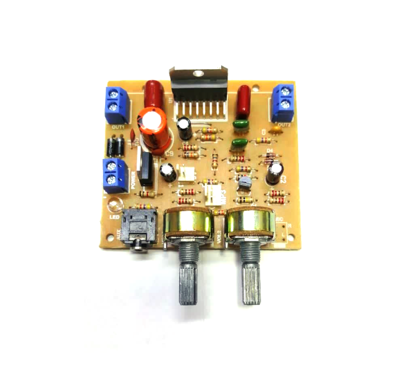 ماژول آمپلی‌فایر 2X15W خروجی تغذیه MP3 و قابلیت نصب میکروفن