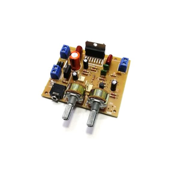 ماژول آمپلی‌فایر 2X15W خروجی تغذیه MP3 و قابلیت نصب میکروفن