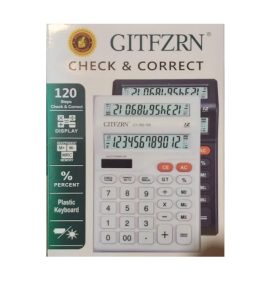ماشین حساب مشکی مدل CT-160-120