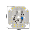DOB دی او بی 100 وات سفید برق مستقیم 220 ولت
