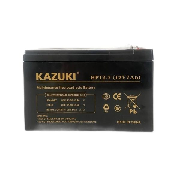 باتری 12 ولت 7 آمپر KAZUKI