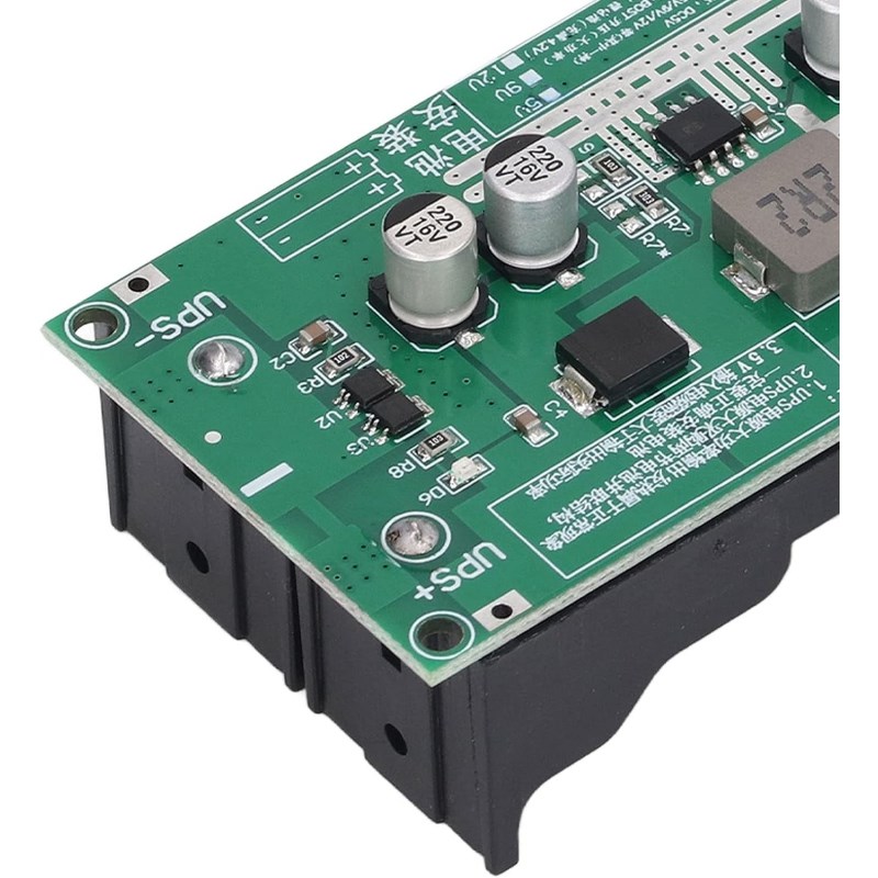 ماژول-شارژ-باترییبل-لیتیومی-2-سل-با-خروجی-12-ولت-3-آمپر-مناسب-ups-مدل-lx-2bups ماژول UPS محافظ برق و شارژر باتری لیتیومی 9 ولت