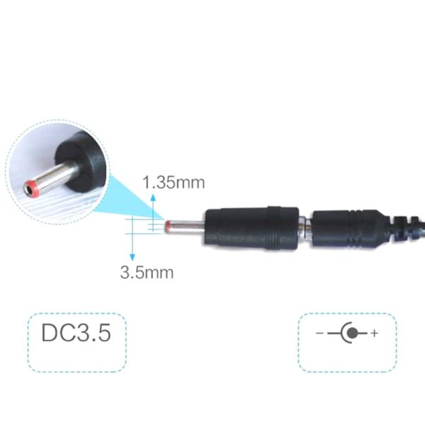 کابل USB افزاینده ولتاژ DC با خروجی 9 ولت و 12 ولت به همراه نمایشگر