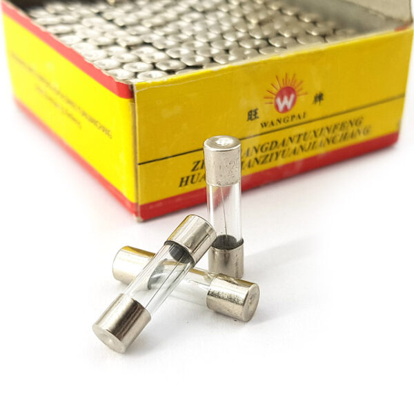 فیوز شیشه ای 5x20 بسته 100 عددی