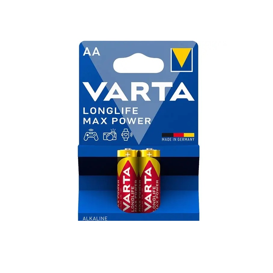 باتری وارتا الکالاین قرمز قلمی دو عددی باتری وارتا الکالاین قرمز قلمی دو عددی