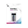 باتری کتابی UNIMAX مدل Power Alkaline بسته 1 عددی