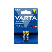 باتری وارتا الکالاین آبی نیم قلمی دو عددی