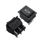کلید راکر شستی بزرگ سه حالته KCD4-203S 6PIN