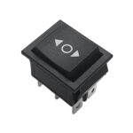 کلید راکر شستی بزرگ سه حالته KCD4-203S 6PIN