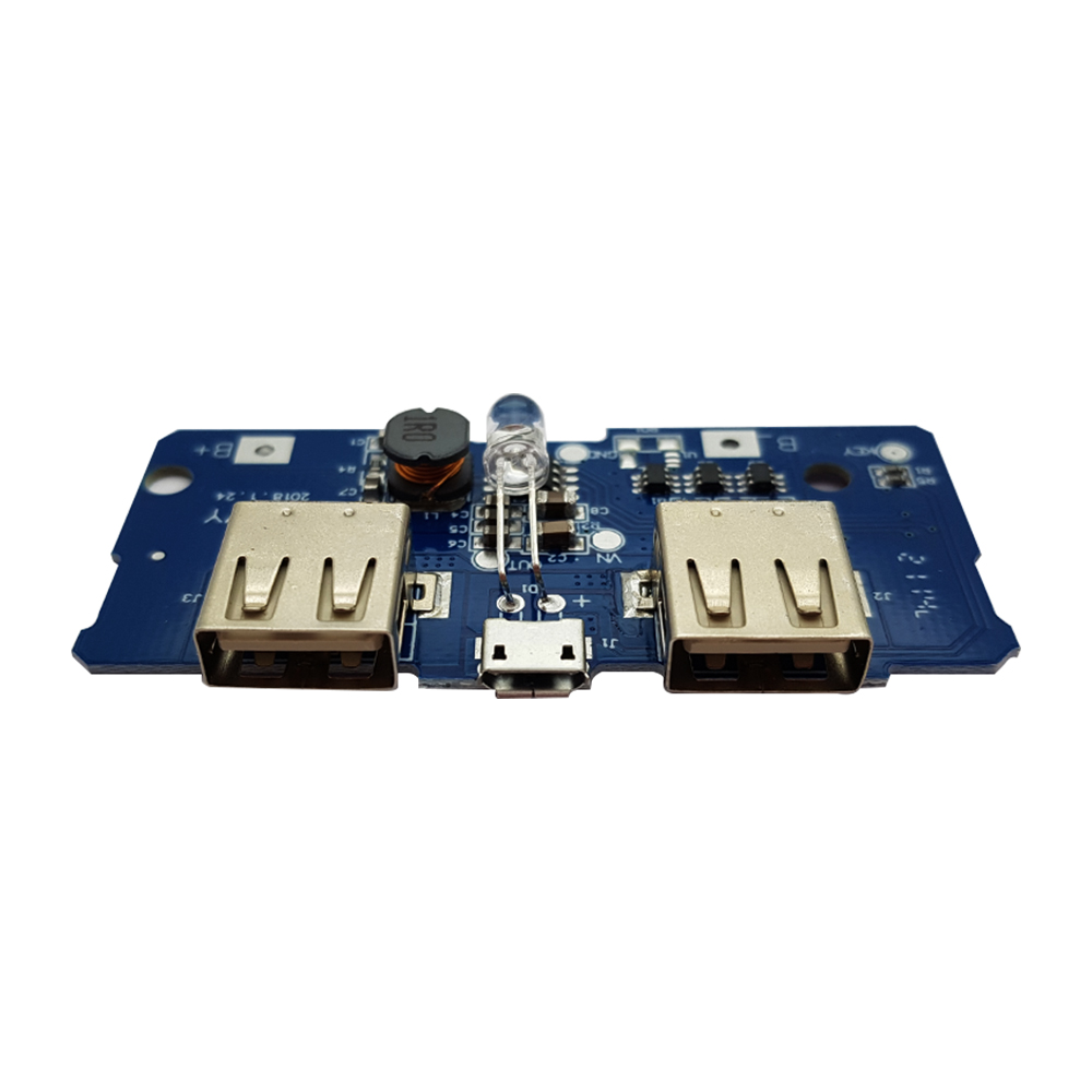 0024673--jx-887y ماژول پاور بانک دو خروجی 2Aمدل JX-887Y