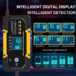 شارژر چندکاره هوشمند باتری ۱۲ و ۲۴ ولت با فناوری احیای پالسی پیشرفته