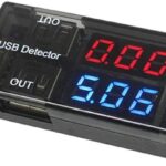 نمایشگر میزان ولتاژ و جریان پورت USB مدل D02