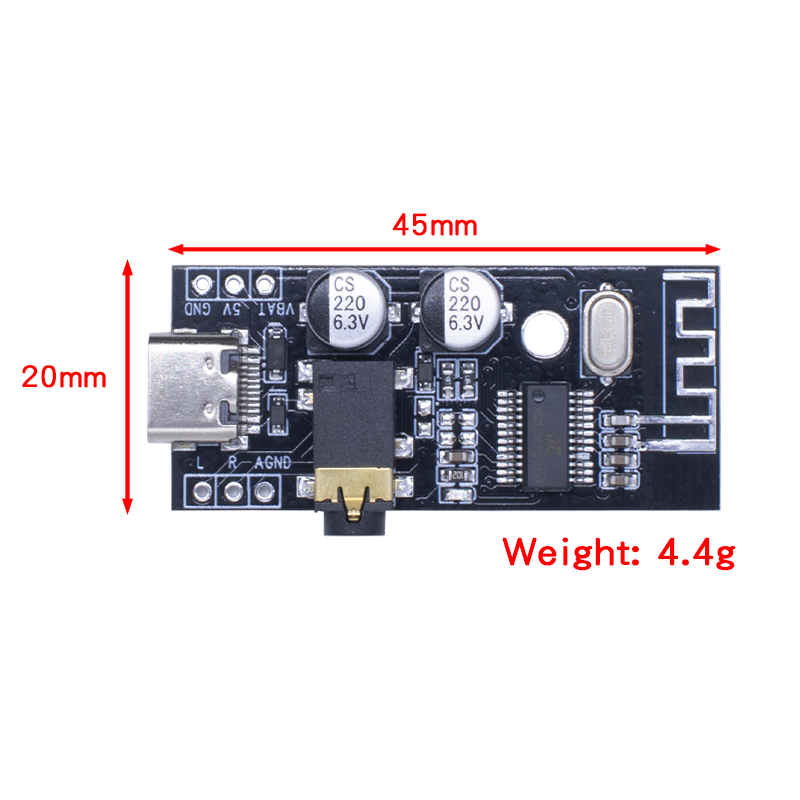 Hd864c5703b7941dc8ed2ba932e005524p ماژول بلوتوث صوتی MH-M28 دارای جک هدفن سوکت TYPE-C