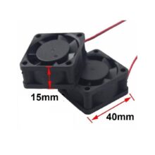 فن 12V سایز 4x4x1.5cm