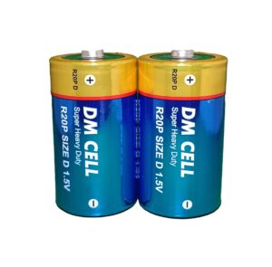 باتری سایز D بزرگ D-DM CELL بسته دو عددی