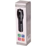 چراغ قوه دو لامپه XPE+UV زوم دار مدل K04-2