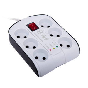 محافظ 6 خانه صوتی تصویری برند آویژه AV606 ( 3 متری )