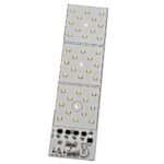 LED DOB براکت مستطیلی لنز دار 35 وات 3 خانه 185x50mm