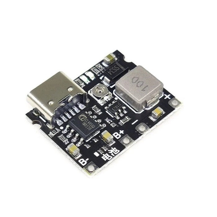 ماژول شارژ باتری لیتیومی تک سل TP4056 محافظ دار Type-C مدل LX-LCBST