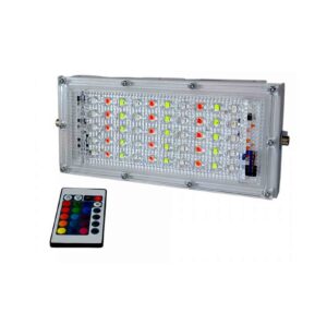 پروژکتور50وات مولتی کالر(RGB) بیلبوردی ریموت دار