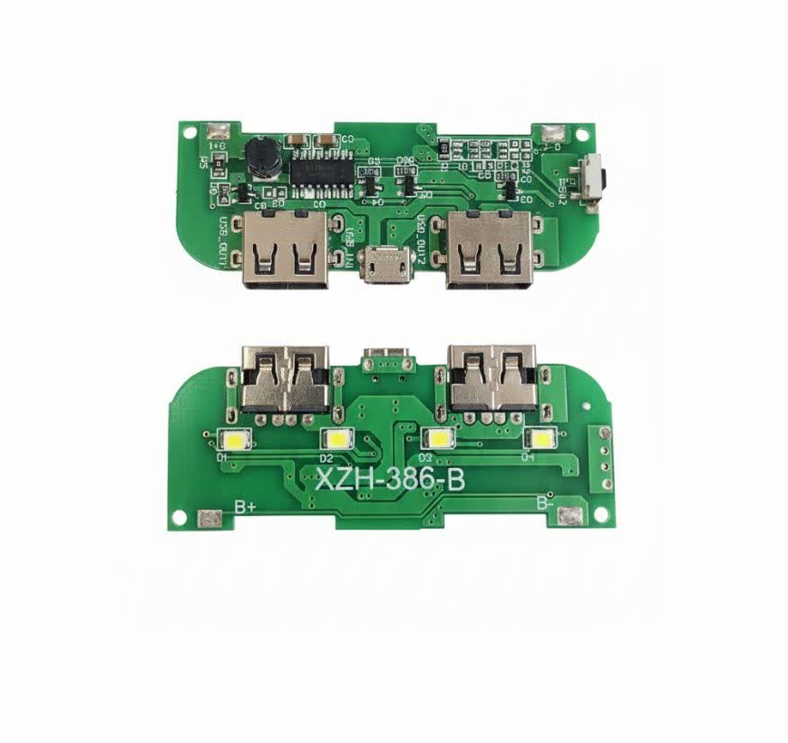 ماژول پاور بانک دو پورت مدل XZH-386-B با خروجی 2 آمپر