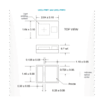 SMD LED فلش موبایل سفید LXCL-PWF3 مارک LUXEON