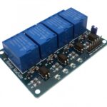 ماژول رله 12 ولت چهار کاناله