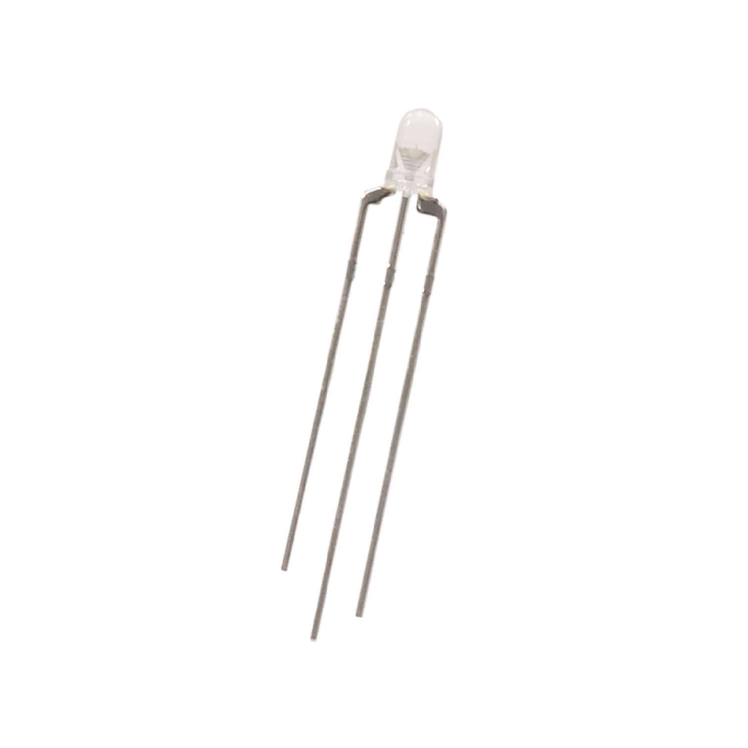 LED سه پایه قرمز و سبز آند مشترک 3mm