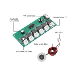 ماژول تولید بخار سرد 6 تایی با ورودی Type-C