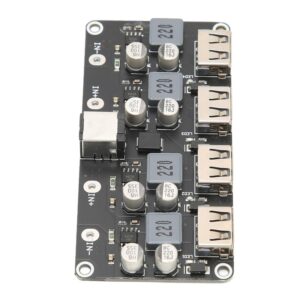 ماژول کاهنده ولتاژ DC و شارژ 4 خروجی USB با پشتیبانی از شارژ سریع QC3.0