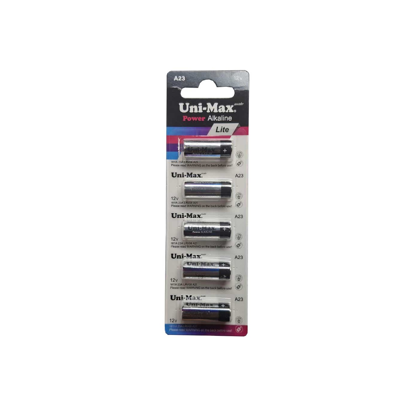 باتری ریموت آلکالاین ۱۲ ولت UNIMAX-A23 تکی