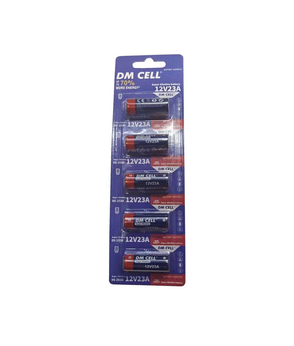 باتری ریموتی آلکالاین سایز 23A برند DM CELL