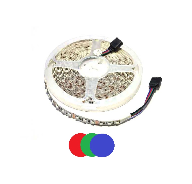 LED نواری RGB 120Pcs رول 5 متری