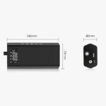 پمپ باد شارژی و پاوربانک برند CaRSun C2812