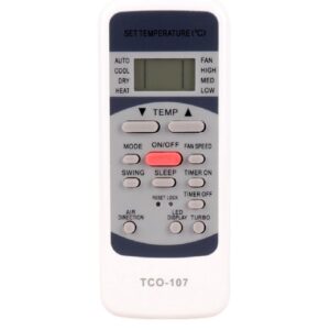 کنترل کولر گازی جنرال Tco 107