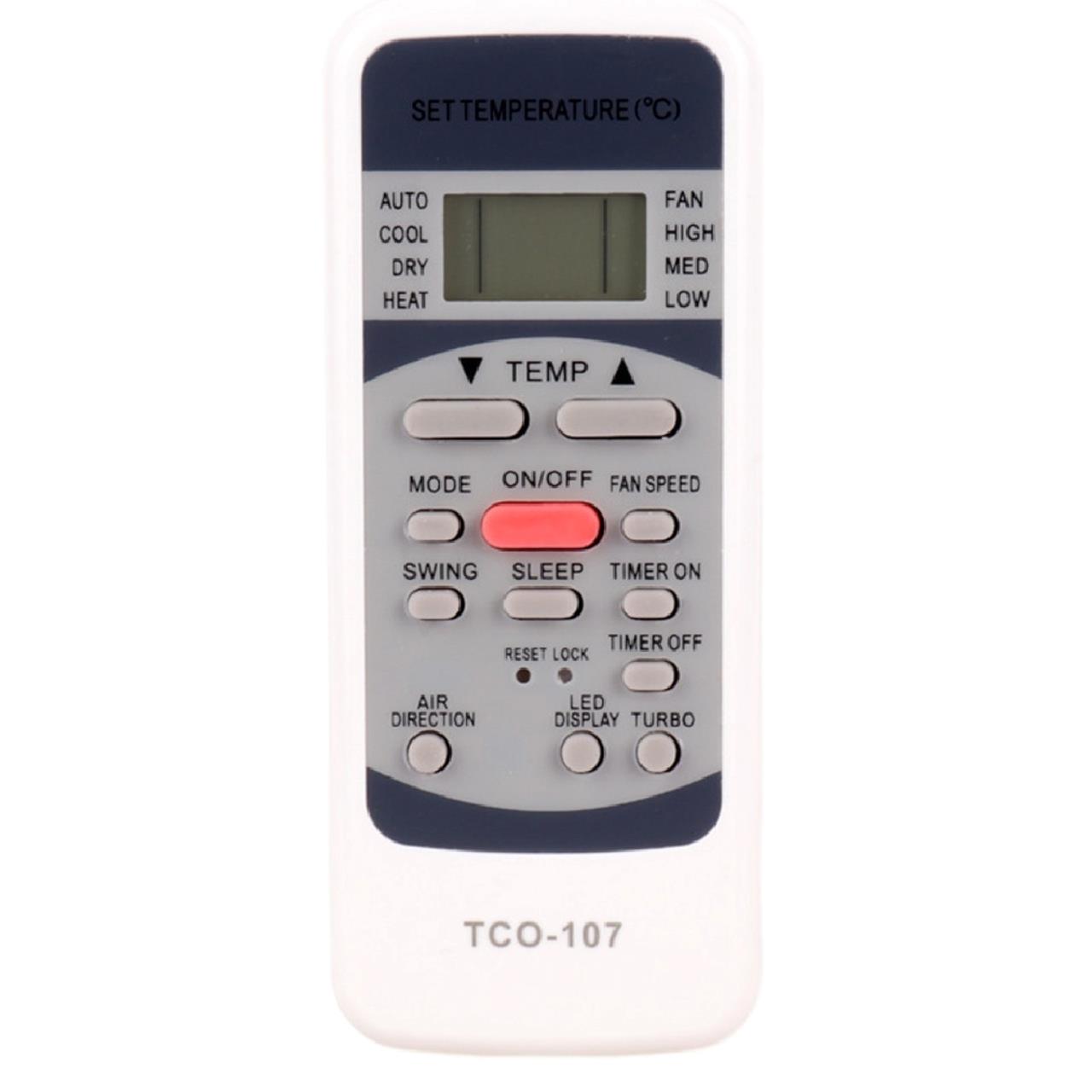 کنترل کولر گازی جنرال Tco 107