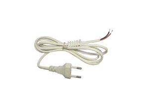 سیم برق دوشاخه دار 1.5 متری 2x0.5 مس
