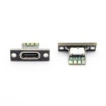 سوکت مادگی 886 Type-C رو پنلی فلزی 4 پین